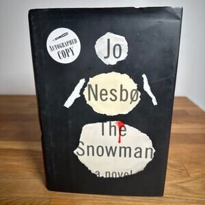The Snowman Jo Nesbo Hardcover Signed Edition